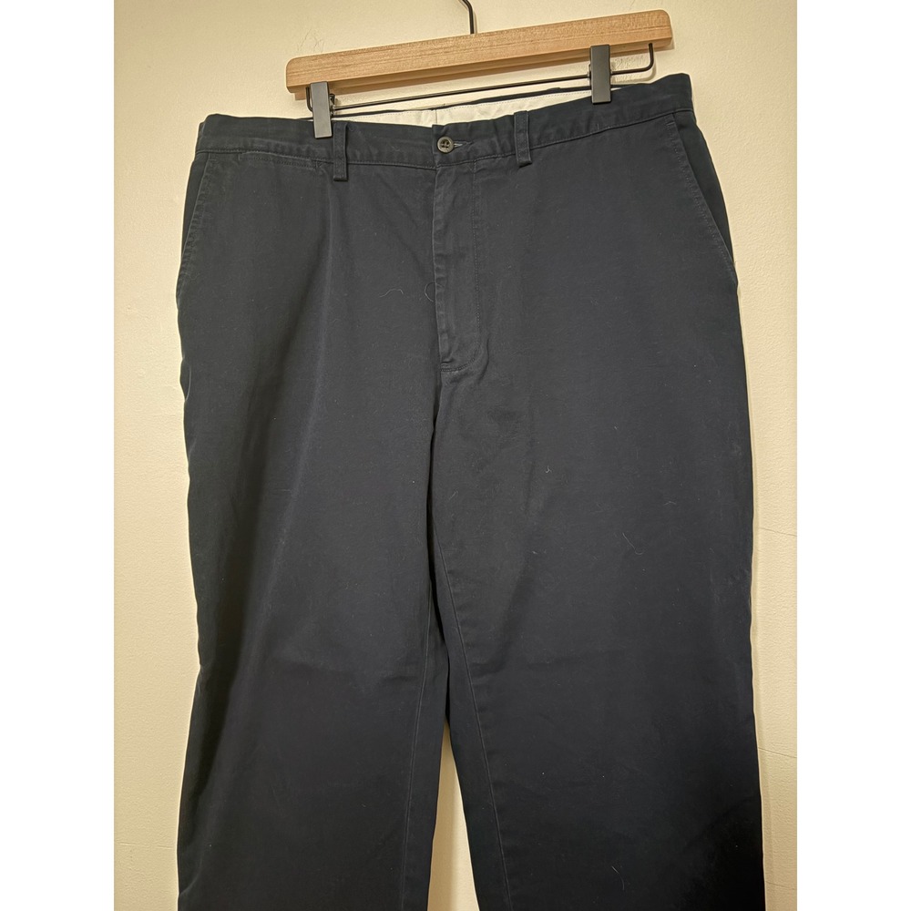 Polo Ralph Lauren Mens Prospect Pant Navy Blue Cotton Chino Straight Leg 36x30 - Picture 2 of 6
